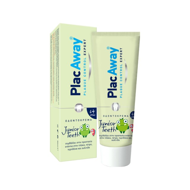 Plac Away Junior Teeth Οδοντόκρεμα 6+ ετών 50ml