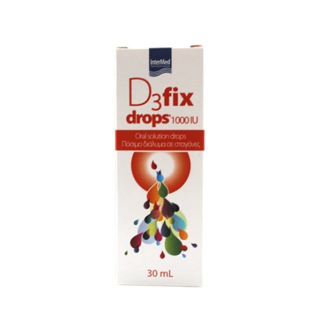 Intermed D3 Fix Drops 1000IU 30ml