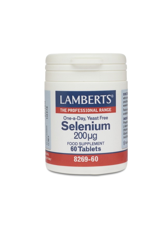 Lamberts Selenium 200μg 60tabs