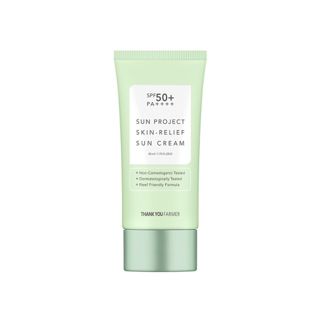 Thank you Farmer Sun Project Skin-Relief Sun Cream SPF50+ 50ml