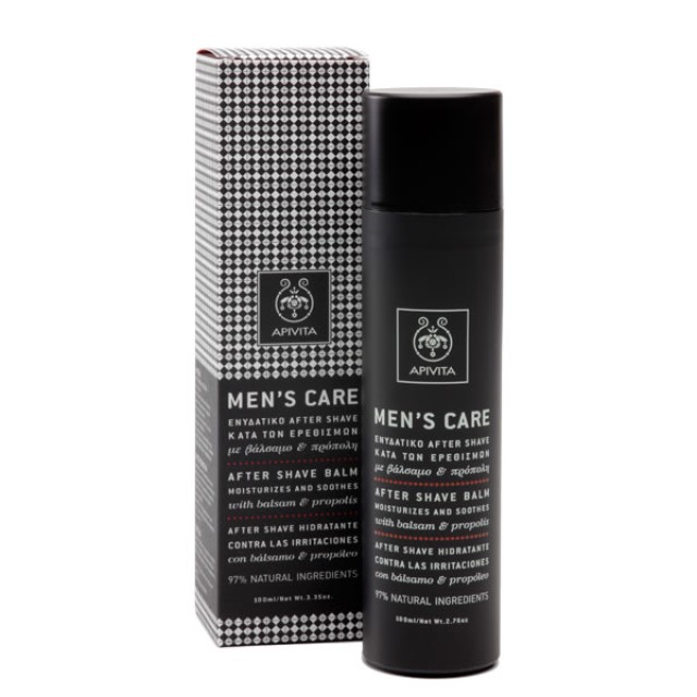 Apivita Mens Care Ενυδατικό After Shave Κατά Των Ερεθισμών 100ml