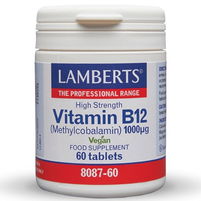 Lamberts Vitamin B12 1000mg 60tabs