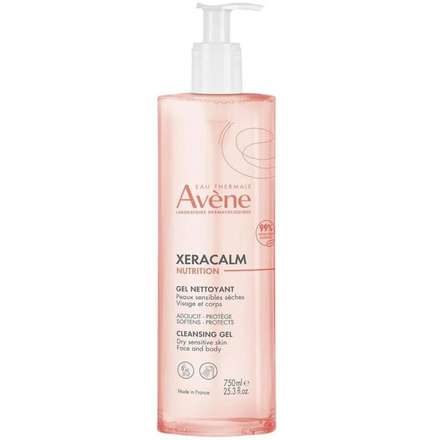 Avene Xeracalm Nutrition Gel Nettoyant 750ml