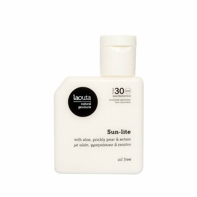 Laouta Sun-lite | Αντηλιακό Προσώπου - Oil Free SPF30 50ml