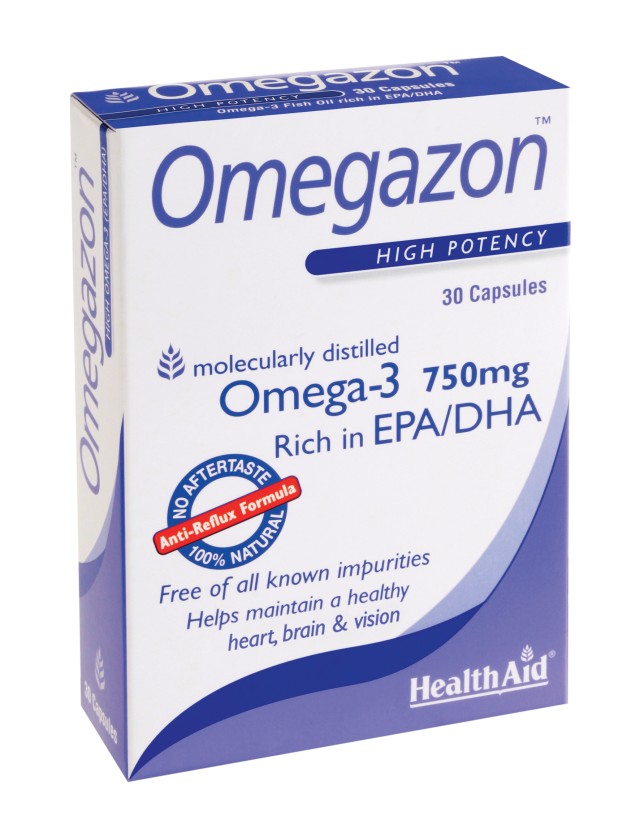 Health Aid Omegazon 750mg 30Caps