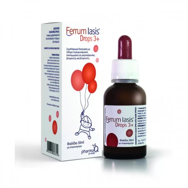 Ferrum Iasis Drops 3+ Σιδήρου 30ml