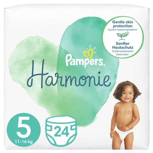 Pampers Harmonie No.5 (11-16kg) 24τμχ