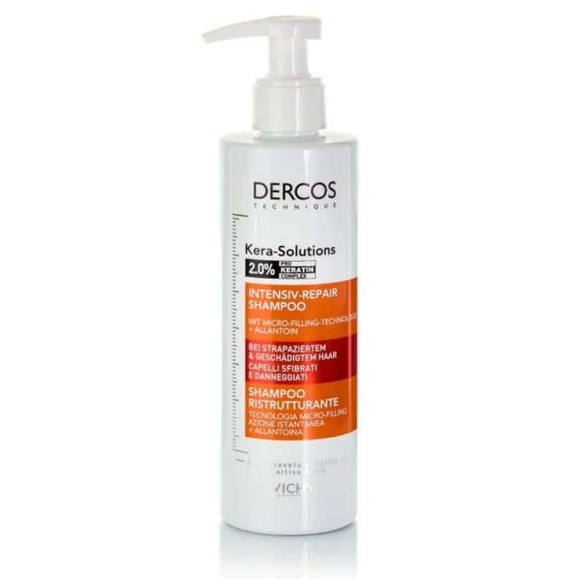 Vichy Dercos Kera-Solutions Αναζωογονητικό Σαμπουάν 250ml
