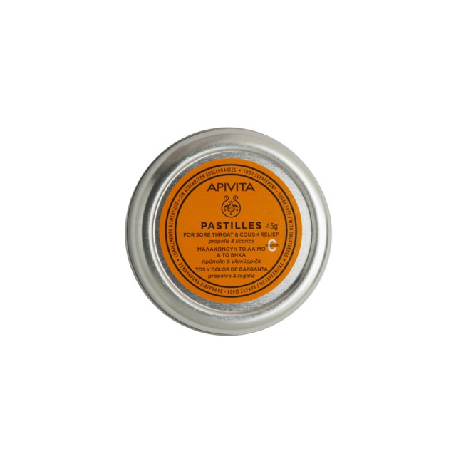 Apivita Pastilles Παστίλιες με γλυκύρριζα & πρόπολη