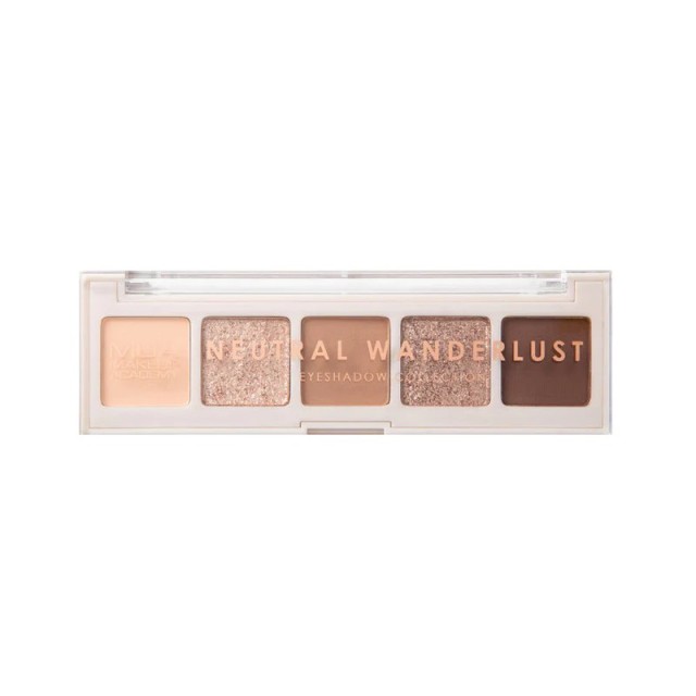 MUA 5 Shade Eyeshadow Palette Neutral Wanderlust